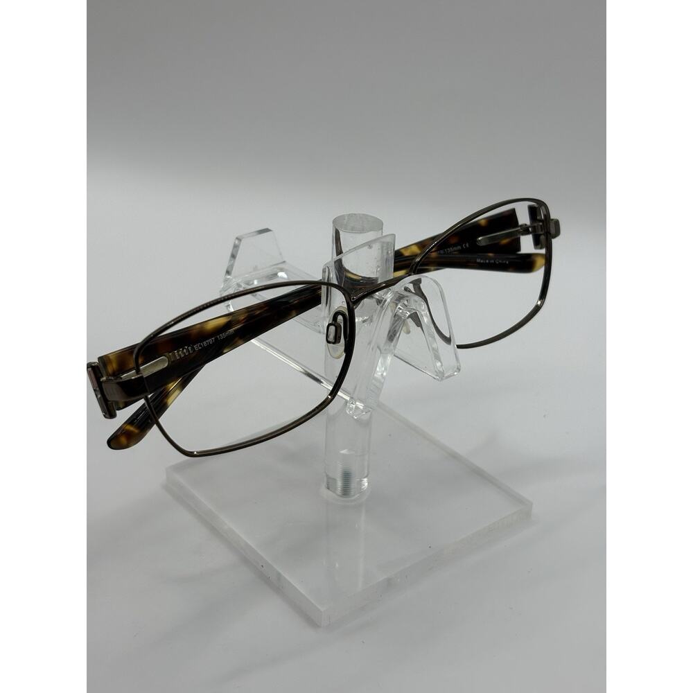 ELLE EL18797 BR Brown Women's Half Rim Eyeglass Frames 53-19-135 - Picture 8 of 8